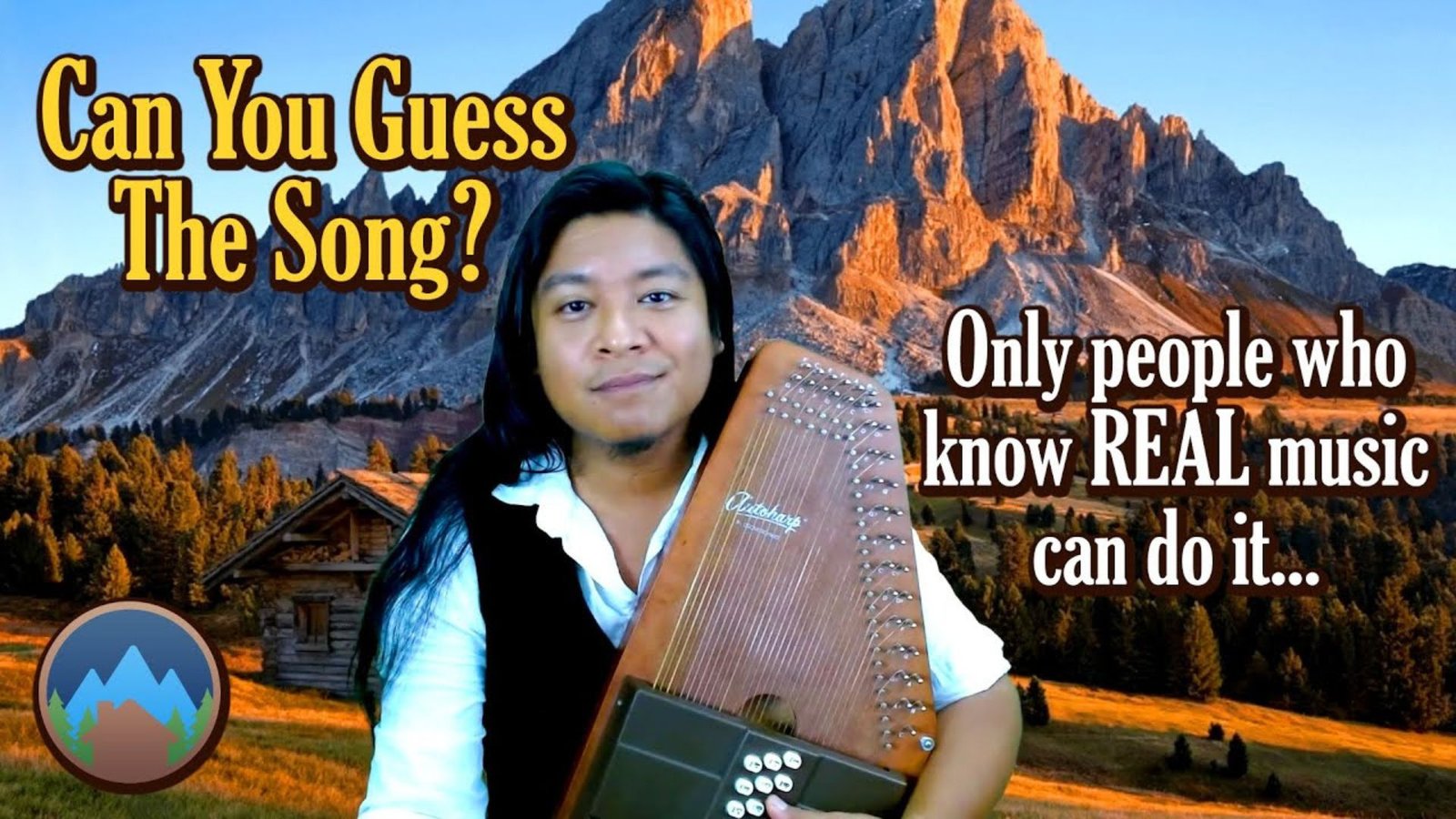 a man holding an autoharp for playing the Top Autoharp Music Styles